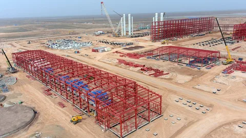 Строительство установки комплексной подготовки газа