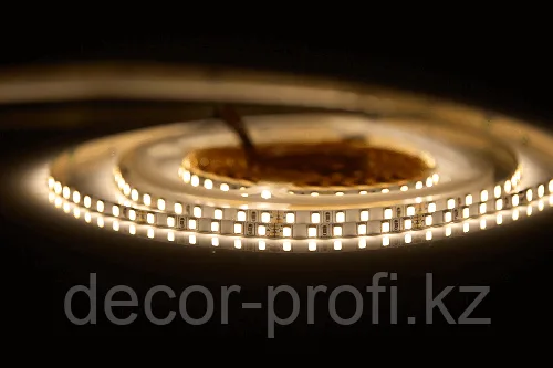 Лента светодиодная 600 Led 24V 5mm теплый белый