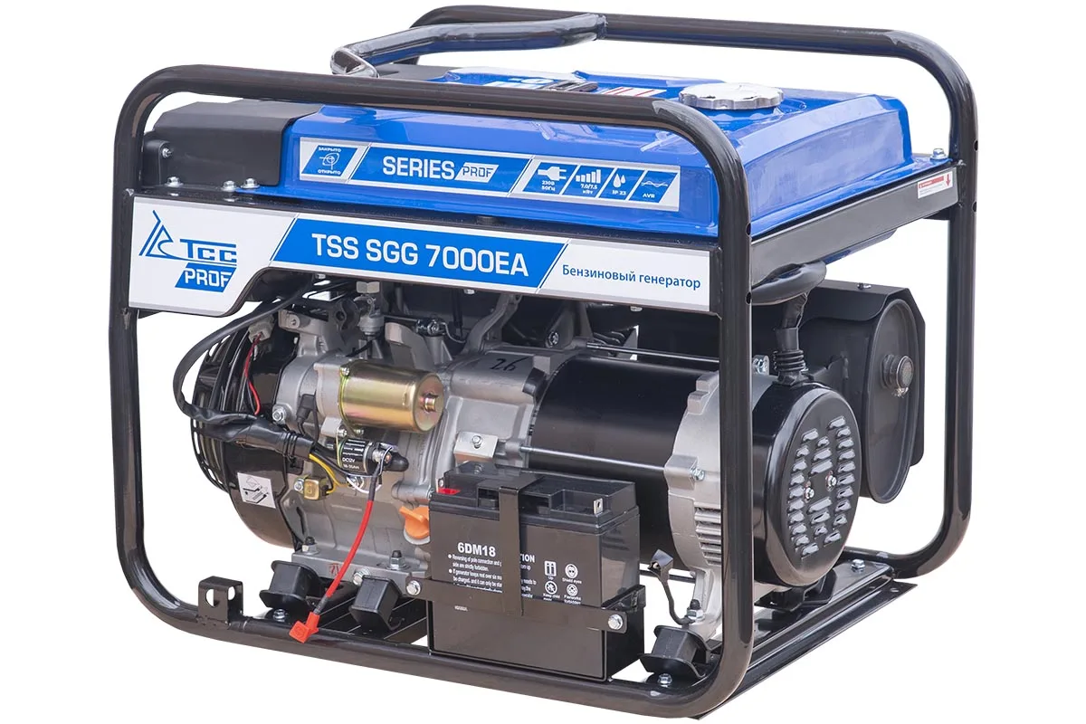 Бензиновый генератор ТСС SGG 7000 EА