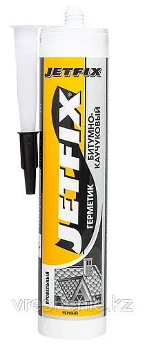 JETFIX Кровельный герметик битумно-каучуковый черный