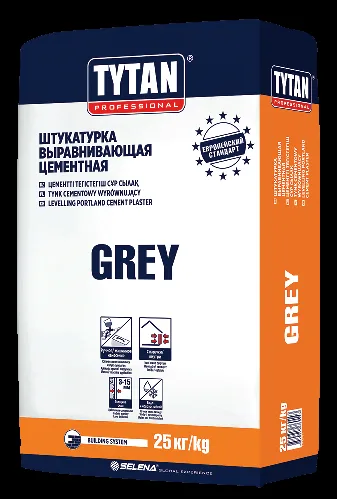 Штукатурка цементная GREY