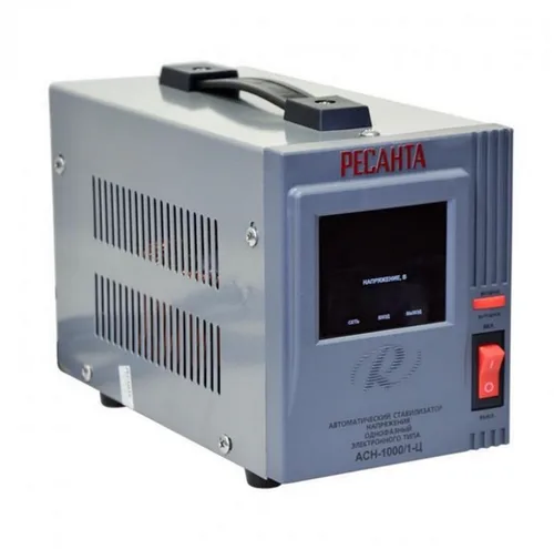 Стабилизатор напряжения Ресанта ACH-1000/1-Ц, 1кВт, 230 В, переносной