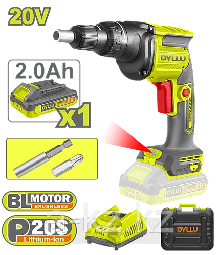 Бесщеточный Шуруповерт для Гипсокартона 20V (4200 об/мин)