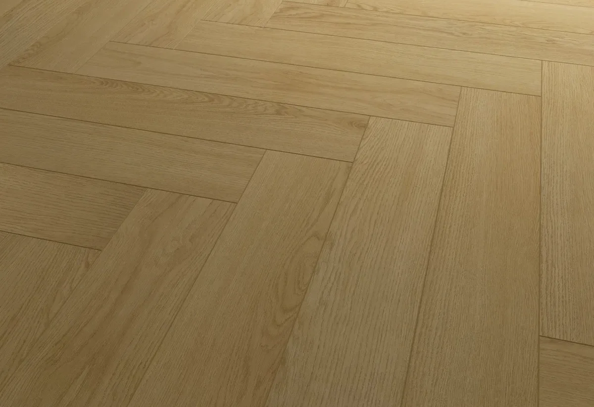 My Step Aqua Herringbone Cork EWH-7097 Каменно-полимерные полы с пробковой подложкой 1мм