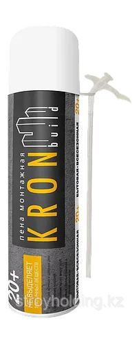 KRONbuild 20+ пена бытовая, всесезонная