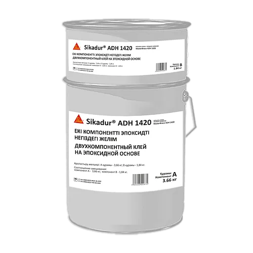 Клей на основе эпоксидной смолы Sikadur ADH 1420 PTA (MasterBrace ADH 1420) Comp. A+B