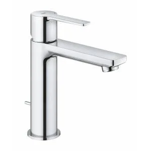 32114001 Смеситель для раковины GROHE Lineare New с донным клапаном, хром