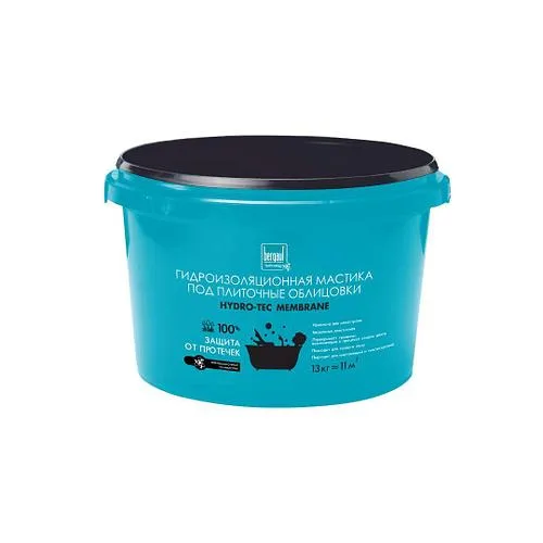 Bergauf HYDRO-TEC MEMBRANE Гидроизоляционная мастика, 13кг.