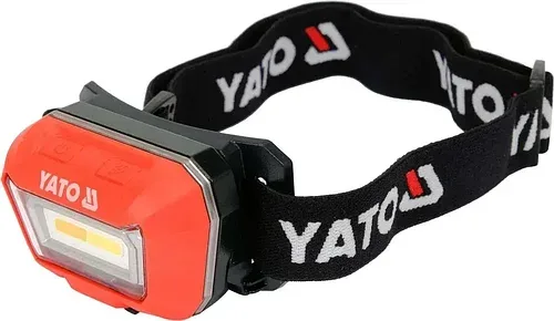 YATO YT-08490 Фонарь светодиодный налобный для подбора цвета, аккумуляторный