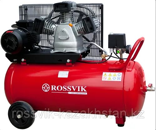 Компрессор поршневой ROSSVIK СБ4/С-100.LB30А, 420л/мин, 10бар, ресивер 100л, 220В/2,2кВт
