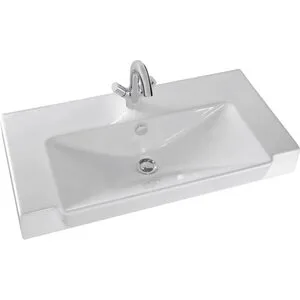 Раковина-столешница Jacob Delafon Reve E4803-00, 80 x 41 см, цвет белый