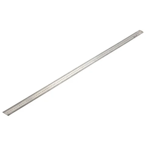 Линейка металлическая 100 см, BRAUBERG