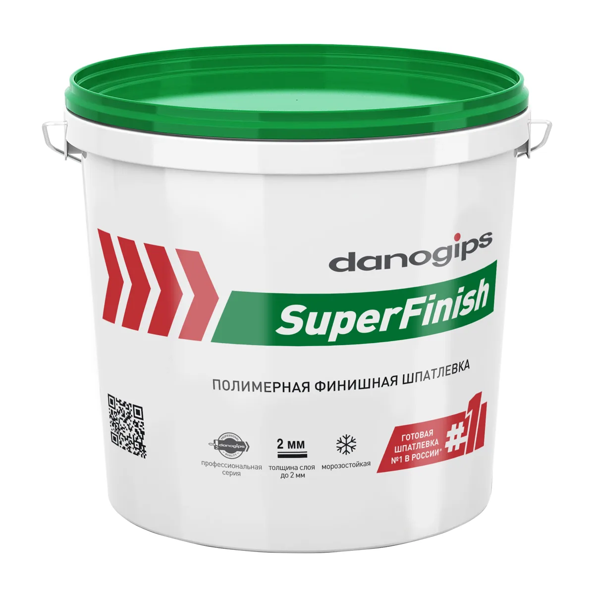 Шпаклевка DanoGips SuperFinish.18,1кг(AllPurpose)