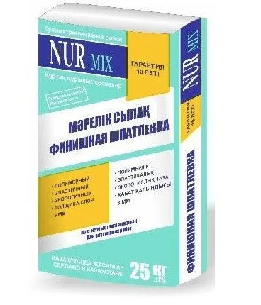 Шпатлёвка финишная Nur mix