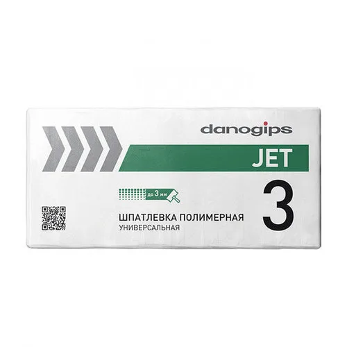 DANOGIPS JET 3 шпатлевка полимерная универсальная 20 кг
