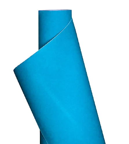 Пленка цветная (вельвет голубой) 1,35*15