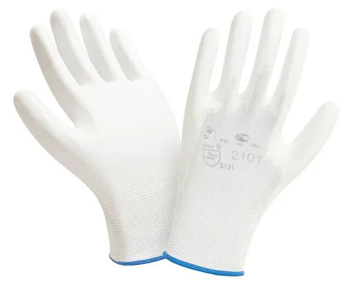 Перчатки нейлоновые с полиуретаном 2Hands Air 2101