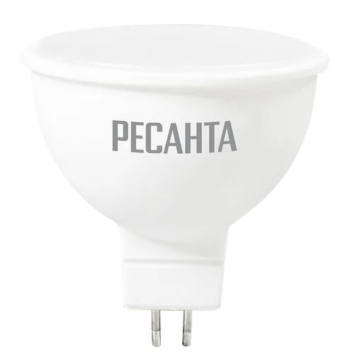 Лампа светодиодная РЕСАНТА LL-R-MR16-7W-230-4K-GU5.3