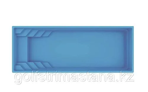 Композитный бассейн Ривьера 1000 ECOLINE 10х3,6х1,5 м