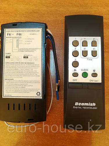 Выключатель дистанционный «Beamish» F-6 (диммерный) (1000 Вт)