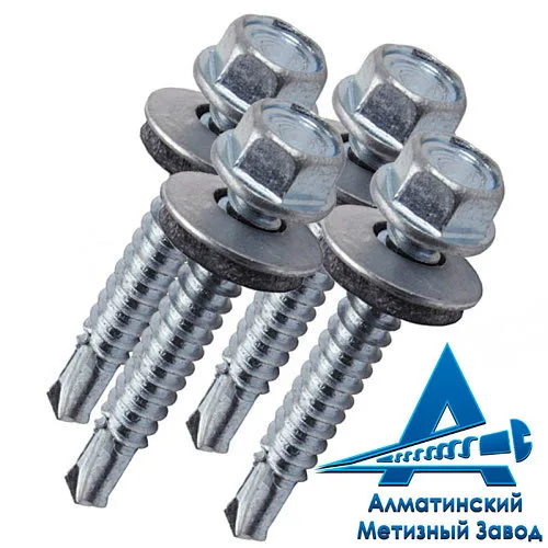 Кровельные шурупы Металл Дерево 4,8х25