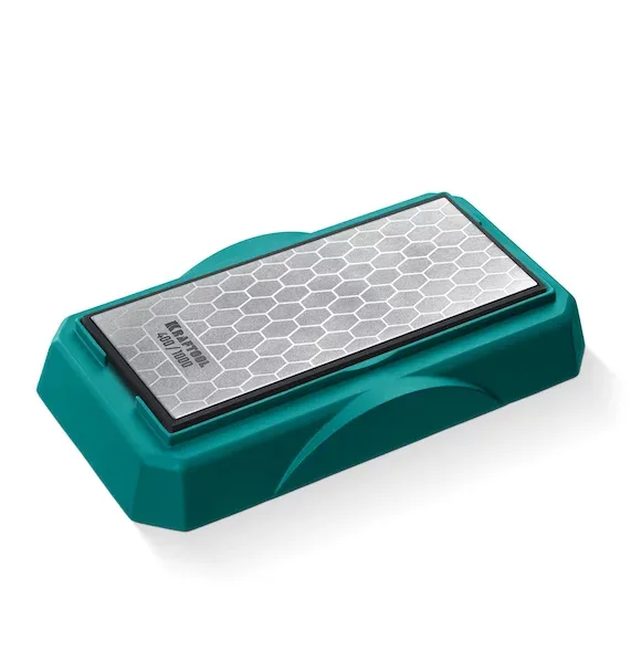KRAFTOOL DIAMOND DOUBLE Р400/1000, пластина алмазная заточная двухсторонняя (35711-400-1000)