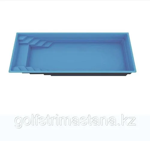 Композитный бассейн Ривьера 800 ECOLINE 8 х 3,6 х 1,5 м