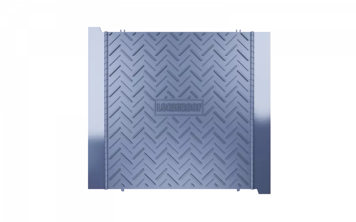ПВХ Logicroof Walkway Puzzle дорожка серая 0,6*0,6м (50 шт/упак)