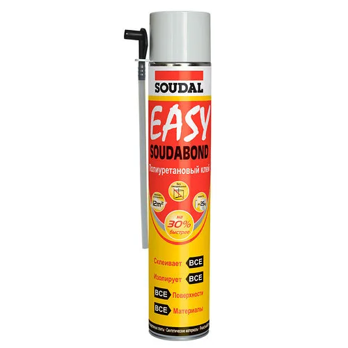 Полиуретановый клей-пена Easy Soudabond Gun, 12х750 мл