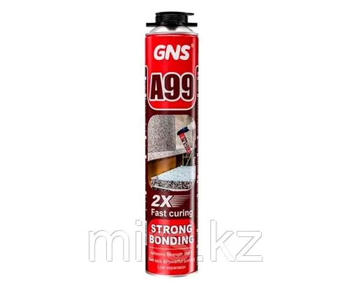 GNS A99 Клей-пена GNS A99 750МЛ/900Г ПИСТОЛЕТНАЯ (OFF-WHITE)