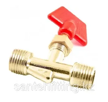 Запчасти к компрессору кран 1/4 Ш/Ш игольчатый (прижимной)# AN&TMGroup