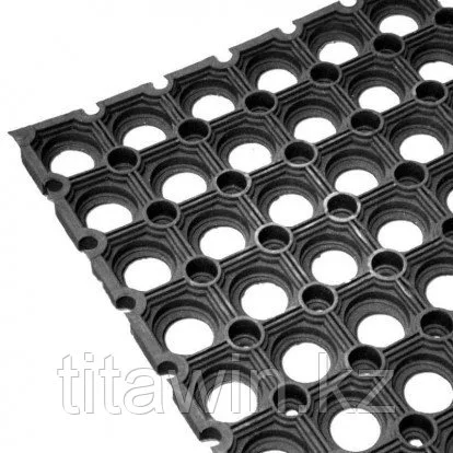 Ячеистый резиновый коврик 50×80см, 6мм