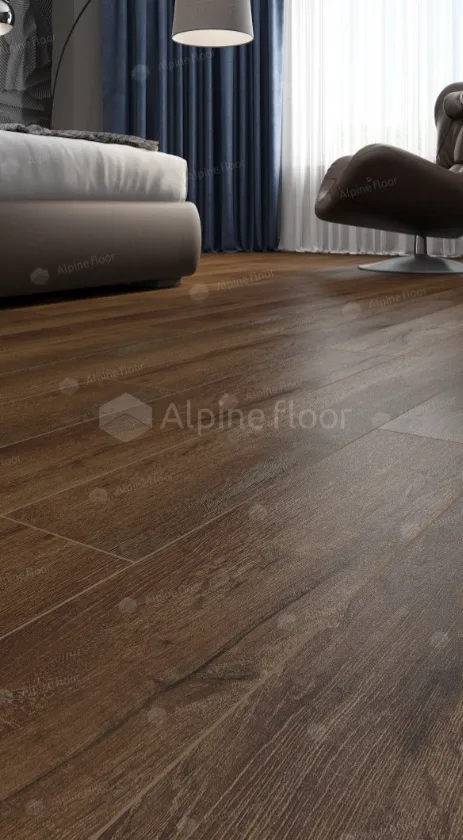 Alpine Floor Дуб шоколадный ABA ECO 7-18 SPC ламинат