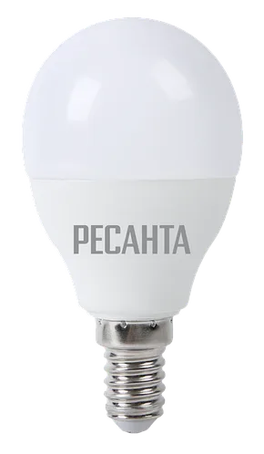 Лампа светодиодная РЕСАНТА LL-R-G45-7W-230-4K-E14