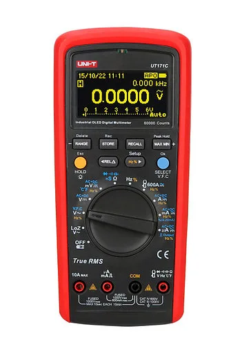 UT171C Мультиметр профессиональный цифровой True RMS UNI-T. Внесён в реестр РК