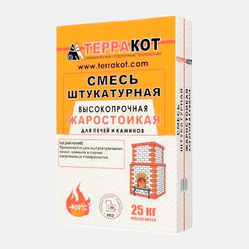 Смесь штукатурная жаростойкая