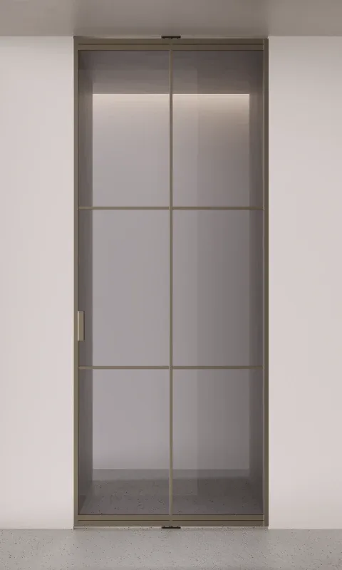 Алюминиевая дверь MINOLI 3 PIVOT 360