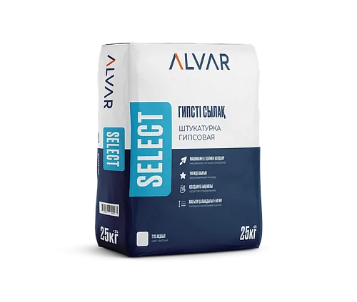 ГИПСОВАЯ ШТУКАТУРКА SELECT 25КГ