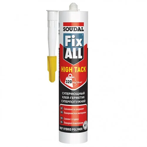 Клей-герметик Soudal Fix All High Tack