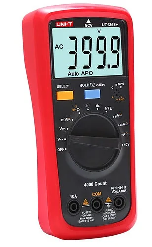 UT136B+ Мультиметр цифровой автоматический UNI-T. Внесен в реестр СИ РК