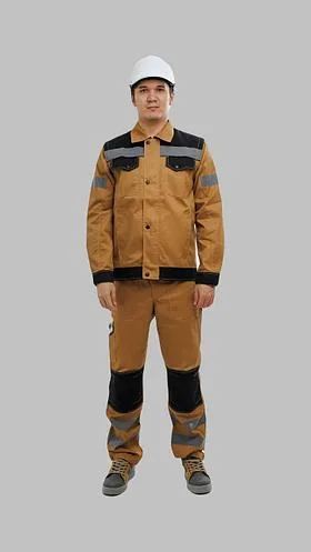 Костюм для рабочих летний "Brown" (браун) трансформер
