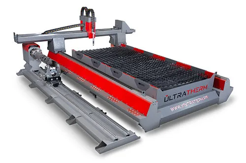 Станок плазменной резки металла серии ULTRATHERM (1500х3000, 1500х6000, 2000х3000, 2000х6000)