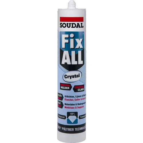 Клей-герметик Soudal Fix All Crystal
