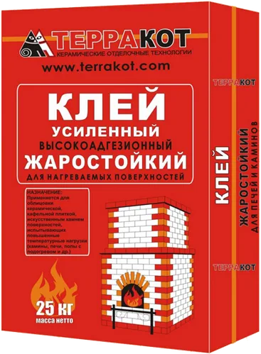 Клей жаростойкий усиленный 5 кг