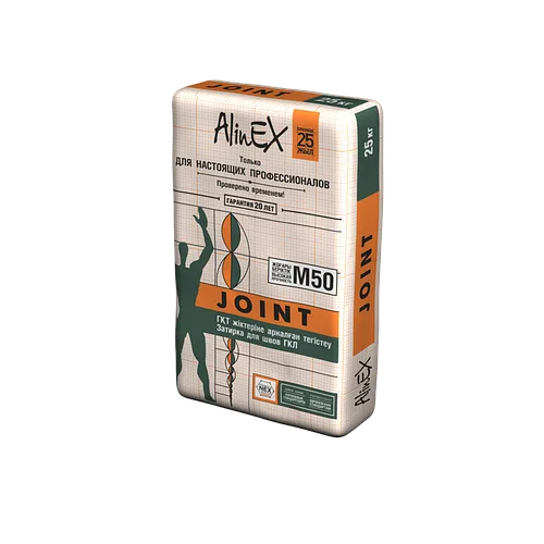 Затирка для швов гипсокартона Джойнт Alinex Joint, 25кг