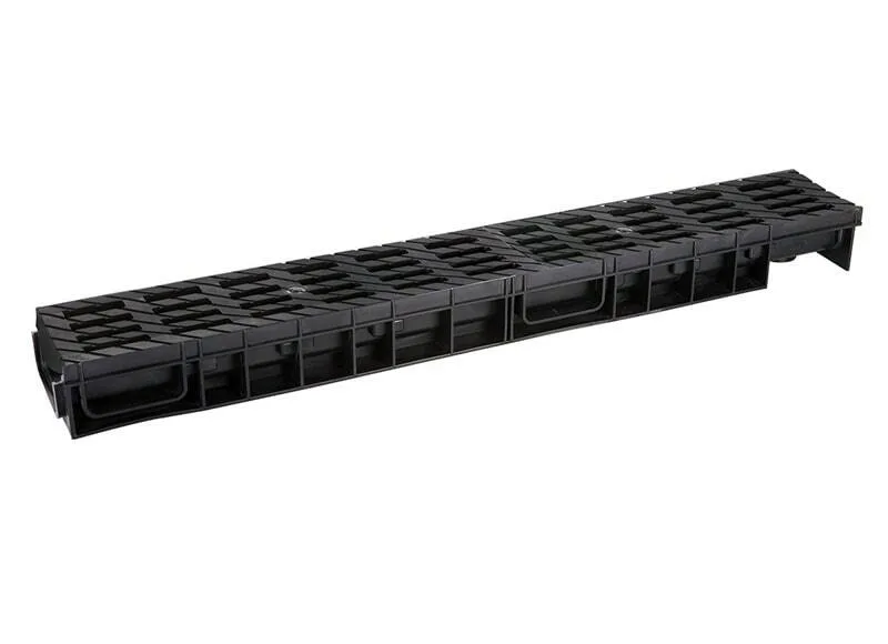 Лоток Ecoteck MEDIUM 100.95 h115 с решеткой пластиковой, кл.В125