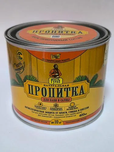 Пропитка для бани и сауны (0,4 литра)