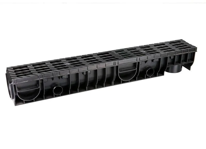 Лоток Ecoteck MEDIUM 100.125 h145 с решеткой пластиковой, кл.В125
