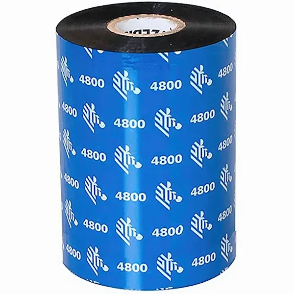 Красящая лента Zebra REZIN STANDART 04800BK06045
