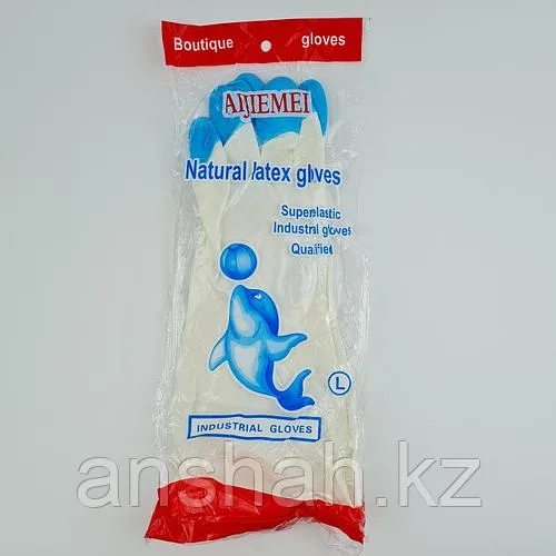 Латексные перчатки "Gloves", (дельфин), размер L, М, 85 гр